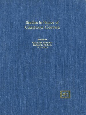 cover image of Studies in Honor of Gustavo Correa